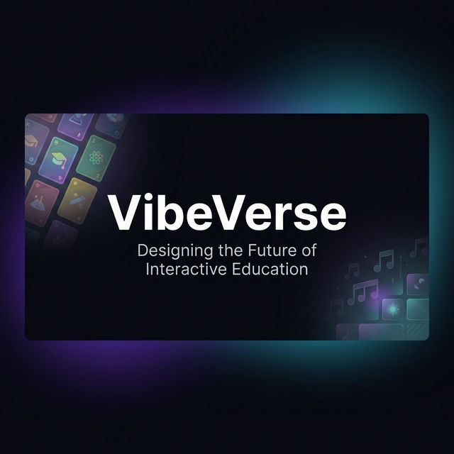 VibeVerse — Interactive Education Tools for the Modern Classroom